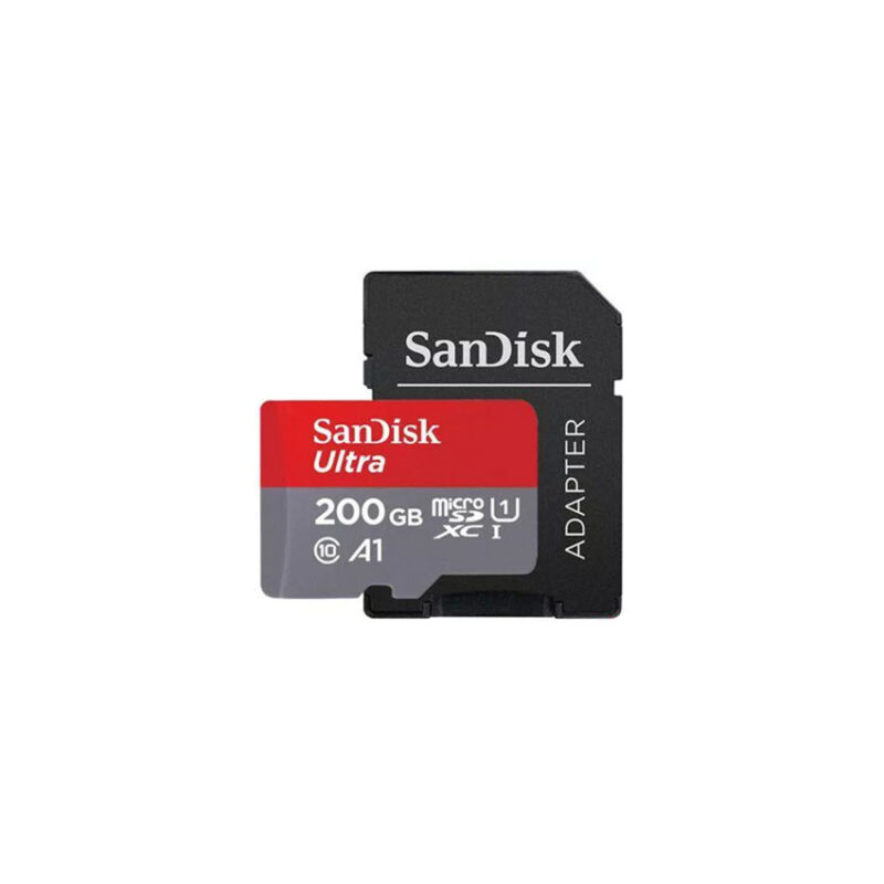 SanDisk Ultra HD Micro SD and Adapter (200GB)